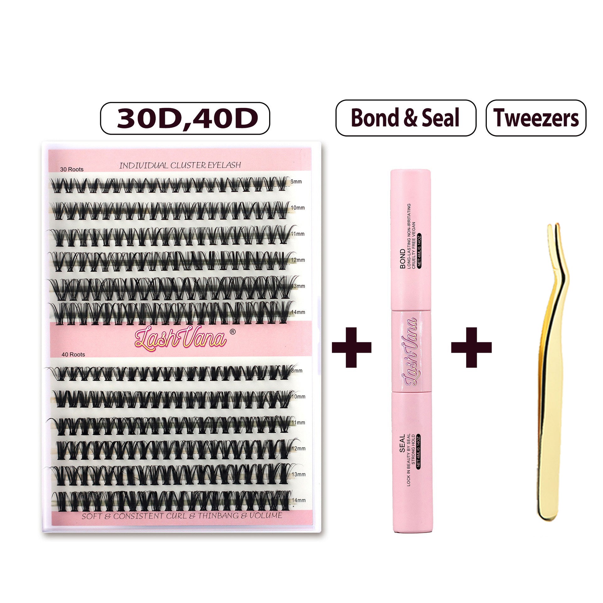 Custom Lash Creator Kit - Natural Fiber