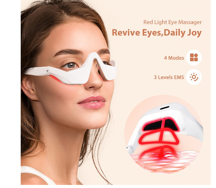 EMS Eye Rejuvenator with Red Light Therapy