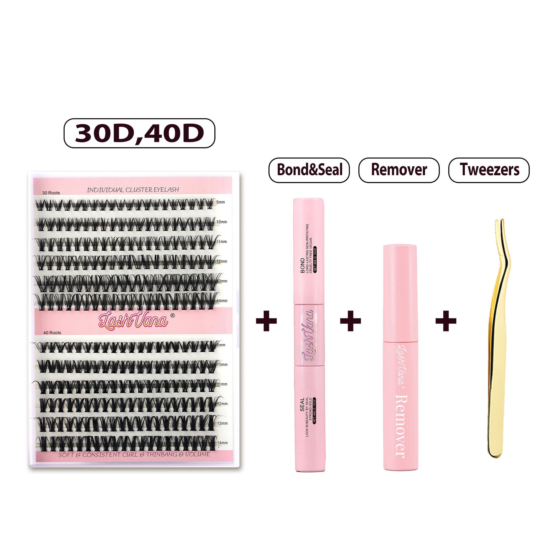 Custom Lash Creator Kit - Natural Fiber